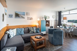 Kleine Wohnung mit üppiger Ausstattung.