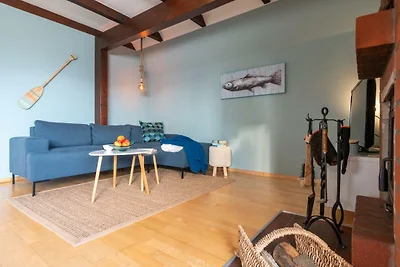 "Am hohen Ufer", Reetdach-Haus "Strand Ahoi...