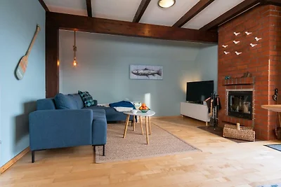 "Am hohen Ufer", Reetdach-Haus "Strand Ahoi...