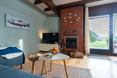 "Am hohen Ufer", Reetdach-Haus "Strand Ahoi...