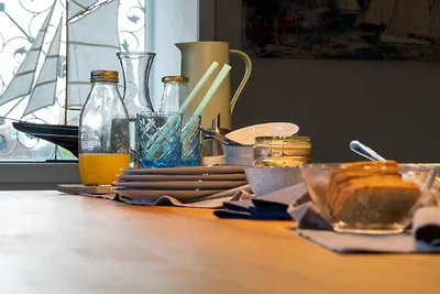 "Am hohen Ufer", Reetdach-Haus "Strand Ahoi...