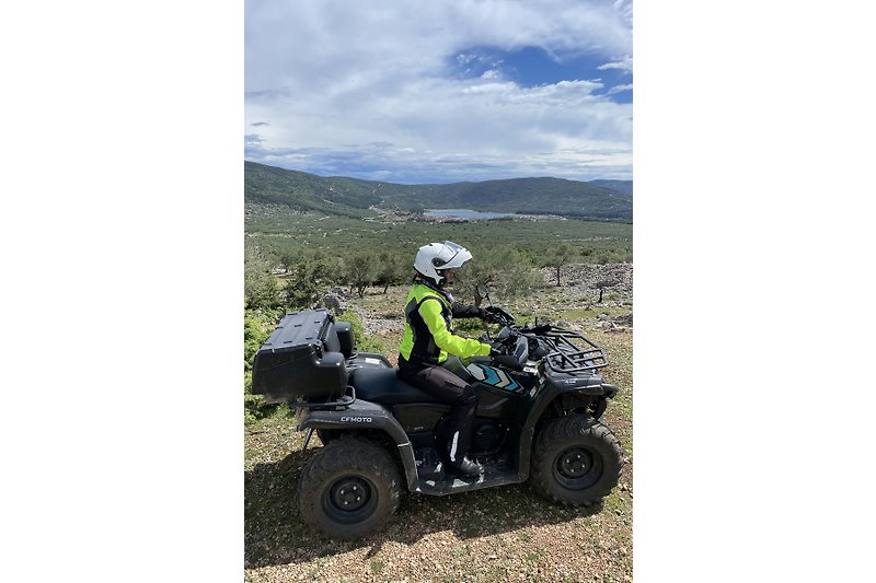 Quad rent for exploring tramontana forest ( On request )