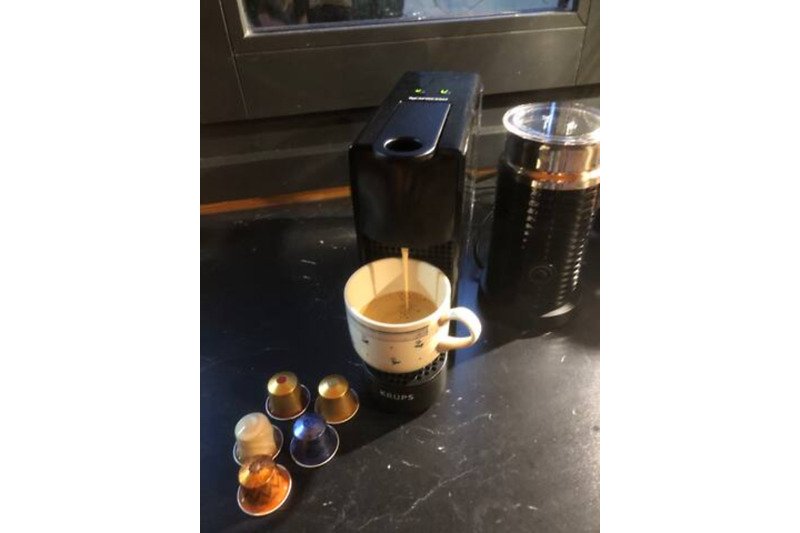 Een sfeervolle keuken met heerlijke Nespresso koffie