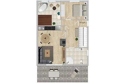 01 Sommerhus Femø Wellness EG An der Reiterko...