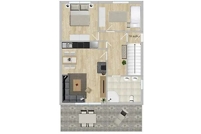 27 Ferienwohnung an der Reiterkoppel 49a EG