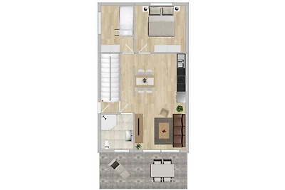23 Ferienwohnung am Grünen Weg 37a EG