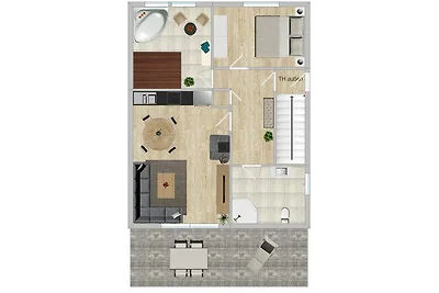 01 Sommerhus Femø Wellness EG An der Reiterko...