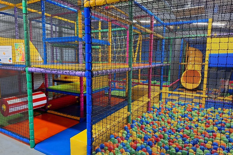 Indoor playground, free admission, at the park