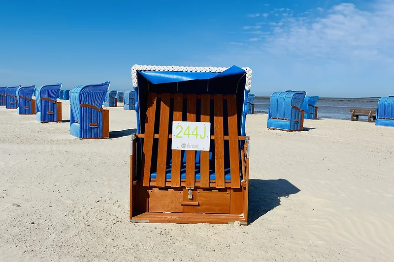 ☀️FAMILIENFAVORIT KLIPPER, Hunde willkommen
JAHRESSTRANDKORB  für unsere Gäste.
Von April bis Oktober reserviert.