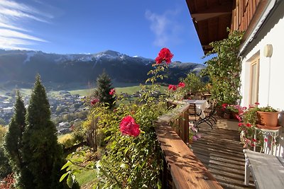 "Panorama Chalet Sonnberg" Gartensauna, Dachterrasse Balkon