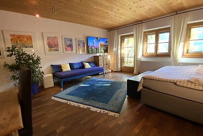 "Panorama Chalet Sonnberg" Gartensauna, Dachterrasse Balkon