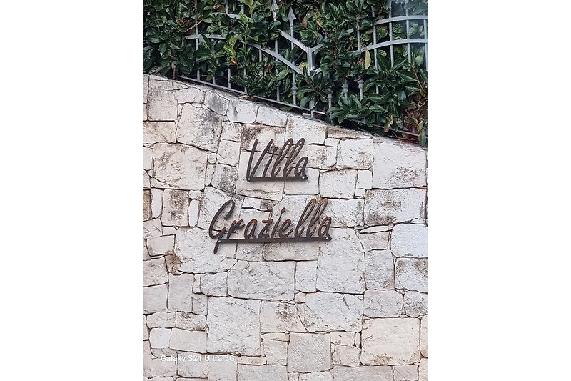 Eingang Villa Graziella