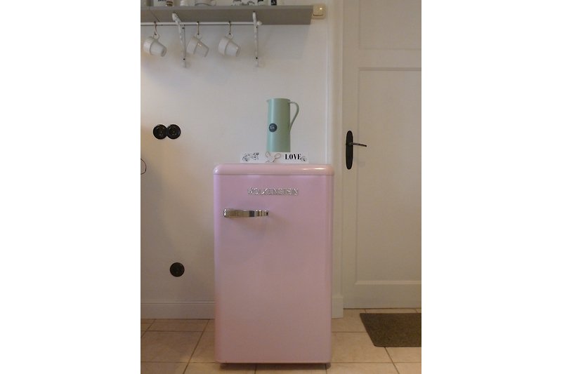 Retro-Kühlschrank (mit Gefrierfach)
