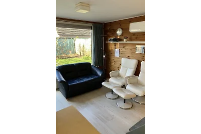 Vakantiehuisje aan duin en zee