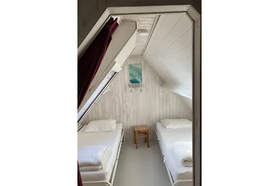 Vakantiehuisje aan duin en zee