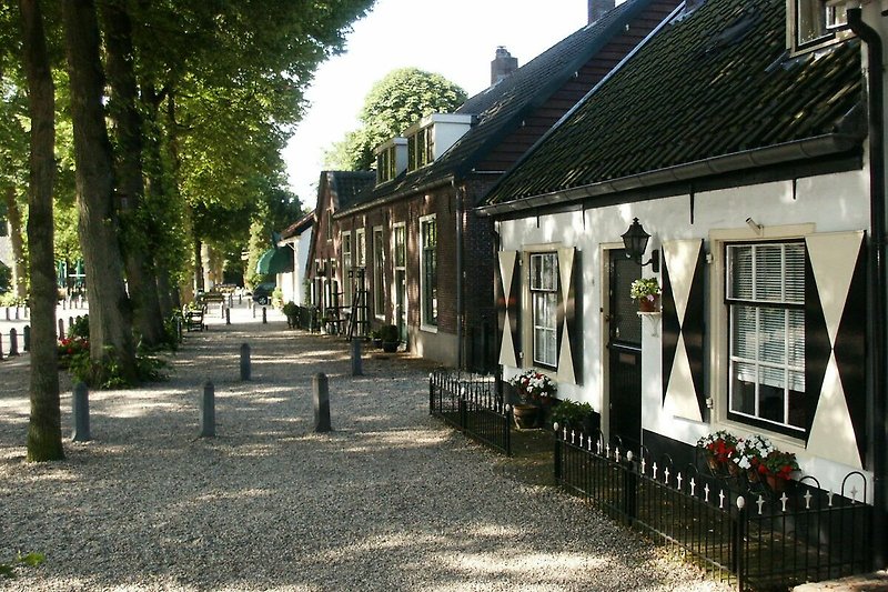 Het pittoreske  dorpje Lage Vuursche