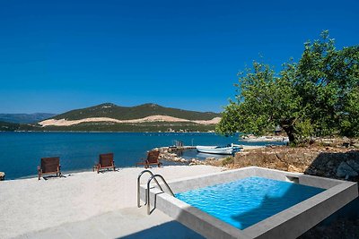 Beachfront Villa Olive Mill with a private...