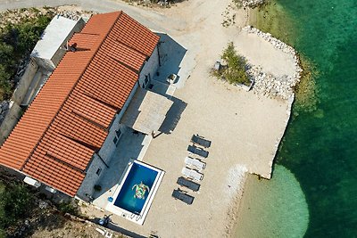 Beachfront Villa Olive Mill with a private...