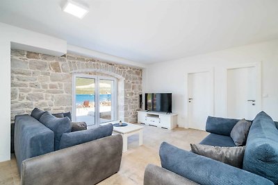 Beachfront Villa Olive Mill with a private...