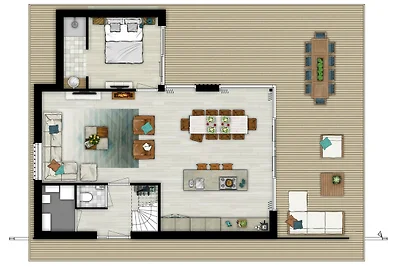 Ferienhaus 10 Personen Luxus