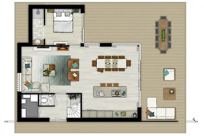 Ferienhaus 10 Personen Luxus