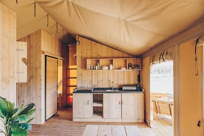 Glamfield Lodge Premium mit Hot Tub | 6 Pers.