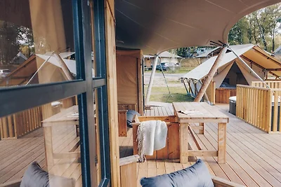 Glamfield Lodge Deluxe mit Hot Tub | 6 Pers.