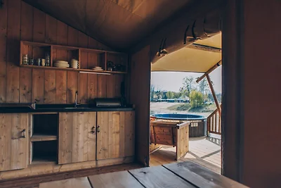 Glamfield Lodge Premium mit Hot Tub | 6 Pers.