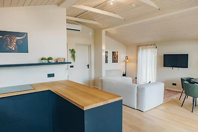 Beach View Scandi met hottub | 4 pers.