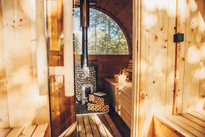 Hill Top Scandi mit Sauna | 4 pers.