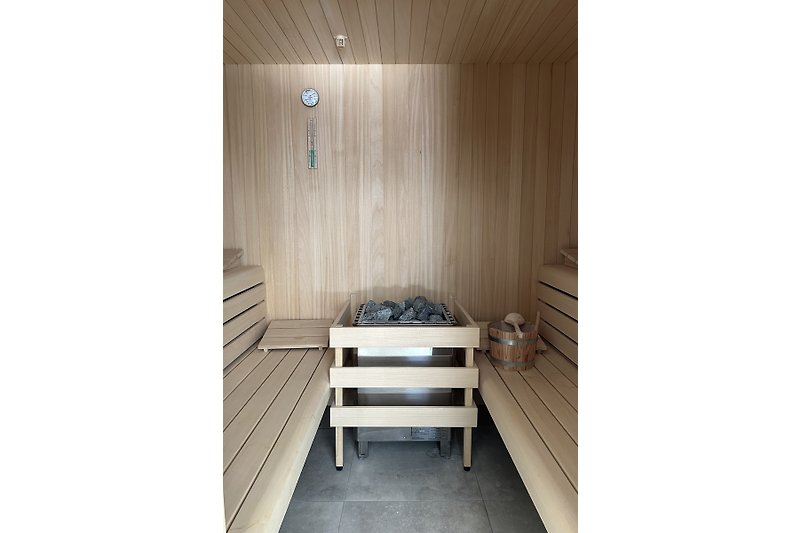 Sauna (op reservering en tegen betaling)