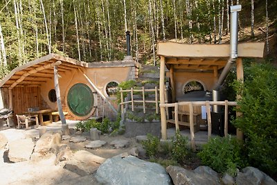 Hobbit House 1 met hottub