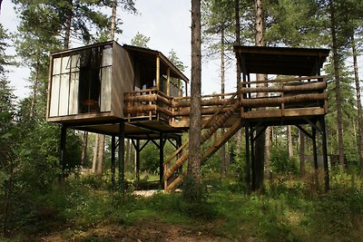 Treetop mit Hot Tub