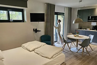 Connecting rooms (flat + studio)