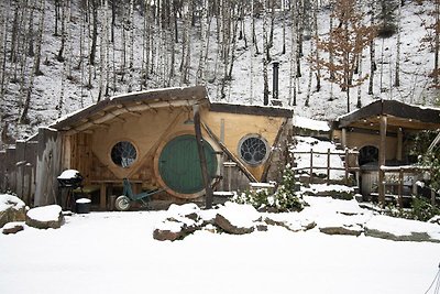 Hobbit House 1 met hottub