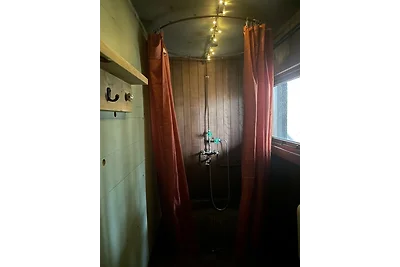 Shelter with jaccuzi