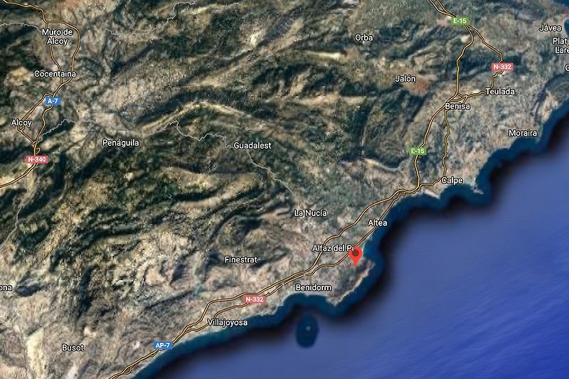 Villa Laguna is located 1.2 km from the cozy center and 1.6 km from the beach of Albir.