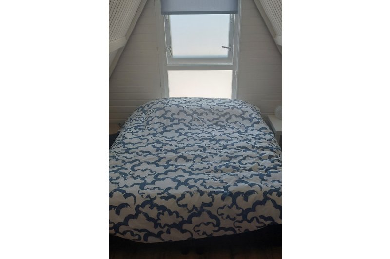 Slaapkamer (ouders) met 2 persoons bed 160x200