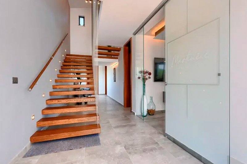 Modern urban apartment with stylish interior design.