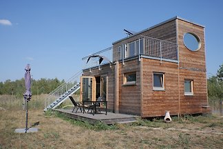 Mooi vakantiehuis direct aan het meer