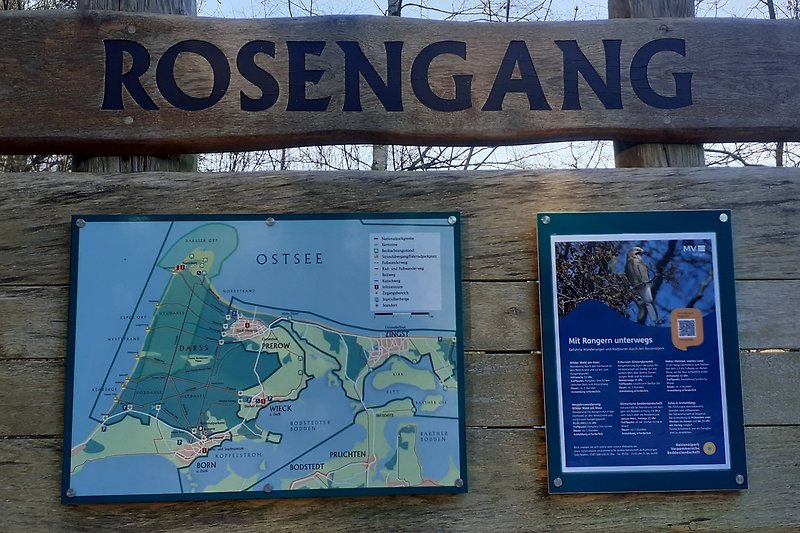 Nationalparkzugang am Landhaus Rosengang
