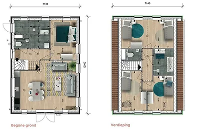 Hofvilla mit Whirlpool & Sauna | 6 Pers.