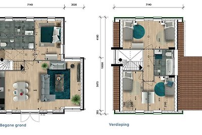 Villa Parijs mit Hottub & Fasssauna