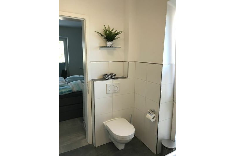 Badezimmer mit Toilette