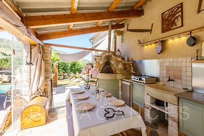 Ferienhaus für 8 Personen mit Pool in naturschönen Umgebungen auf dem Col de Vence