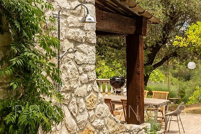 Ferienhaus für 8 Personen in grüner Umgebung im Hinterland zwischen Nizza und Antibes gelegen