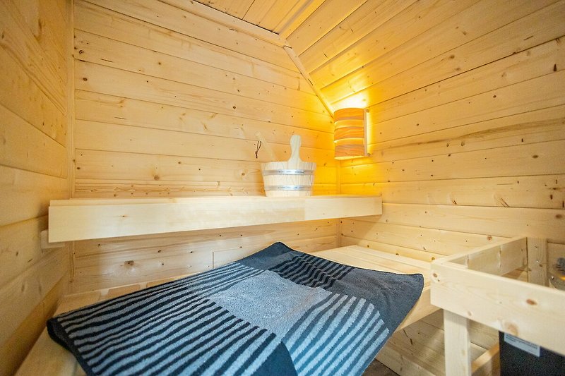 Gemütliche Sauna