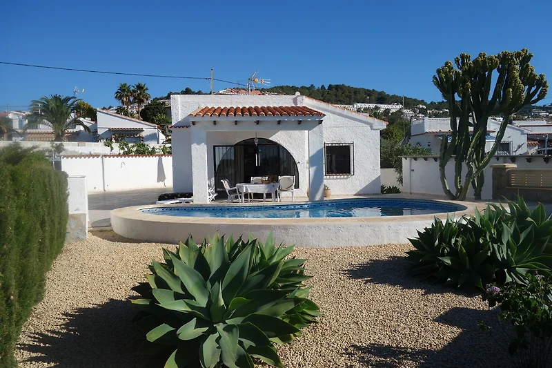 Kleines Ferienhaus mit Pool