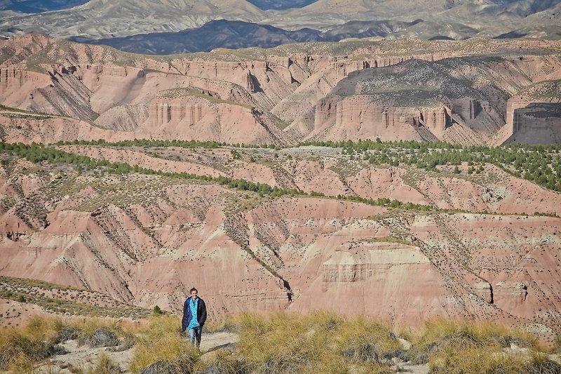 Beeindruckende Berglandschaf das erinnert an Amerikas Great Canyon