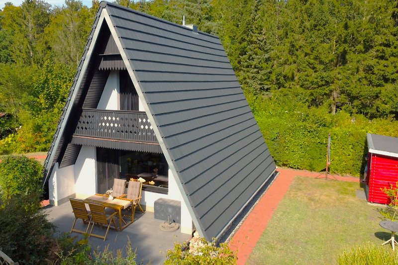 Ostseeferienhaus Finni im Küstenwald